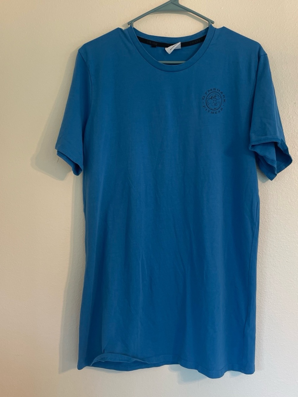 Gymshark blue short sleeve tee large